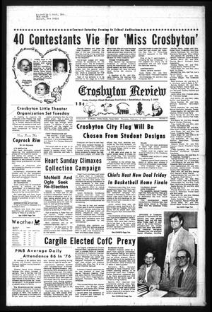 The Crosbyton Review (Crosbyton, Tex.), Vol. 69, No. 6, Ed. 1 Thursday, February 10, 1977