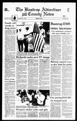 The Bastrop Advertiser and County News (Bastrop, Tex.), Vol. 135, No. 26, Ed. 1 Monday, May 30, 1988