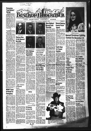 Bastrop Advertiser and Bastrop County News (Bastrop, Tex.), Vol. [123], No. 41, Ed. 1 Thursday, December 9, 1976