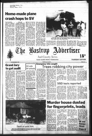 The Bastrop Advertiser and County News (Bastrop, Tex.), Vol. [128], No. 34, Ed. 1 Thursday, June 25, 1981