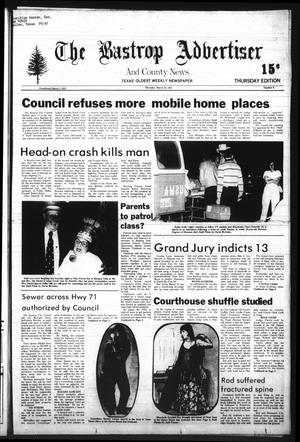 The Bastrop Advertiser and County News (Bastrop, Tex.), Vol. [128], No. 8, Ed. 1 Thursday, March 26, 1981