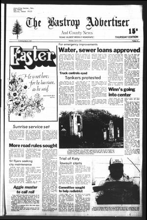 The Bastrop Advertiser and County News (Bastrop, Tex.), Vol. [128], No. 14, Ed. 1 Thursday, April 16, 1981