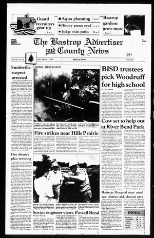 The Bastrop Advertiser and County News (Bastrop, Tex.), Vol. 135, No. 29, Ed. 1 Thursday, June 9, 1988