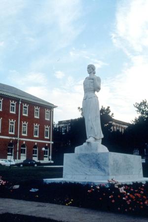 [Pioneer Woman Statue at TWU]