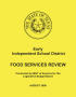 Primary view of Early Independent School District: Food Services Review, August 2008