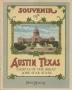 Book: Souvenir of Austin, Texas : capital of the great Lone Star State