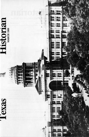 Primary view of object titled 'The Texas Historian, Volume 49, Number 4, March 1989'.