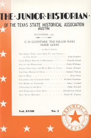 The Junior Historian, Volume 18, Number 1, September 1957
