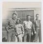 Photograph: [Four Soldiers at Camp Barkeley]