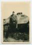 Photograph: [Soldier On Tank]