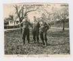 Photograph: [Soldiers In Front of House]