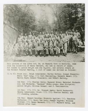 [134th Ordnance Battalion at Mammoth Cave]