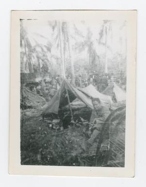 [Tents on Leyte Beach]