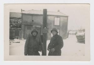 Primary view of object titled '[Soldiers in the Snow]'.