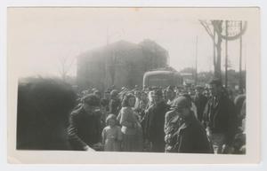 Primary view of object titled '[Freed French Refugees]'.
