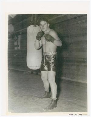 [Donald Coombes in Boxing Gear]