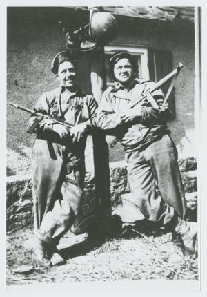 [Photograph of Marvin Irwin and Donald Krontz]