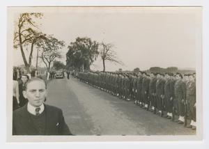 [French Soldiers at Cemetery]