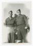 Photograph: [Two Soldiers Posing Together]