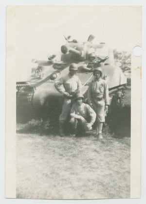 Primary view of object titled '[Tank at Camp Campbell]'.