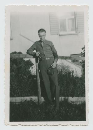 Primary view of object titled '[Photograph of Albert Maylath]'.