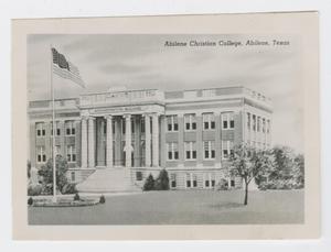 [Administration Building at Abilene Christian College]