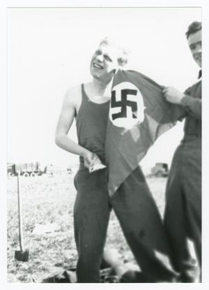 [Soldiers With Nazi Flag]