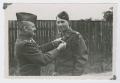 Photograph: [Soldier Receiving Medal]