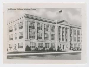 [Photograph of McMurray College]