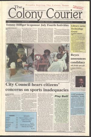 The Colony Courier (The Colony, Tex.), Vol. 2, No. 20, Ed. 1 Wednesday, March 24, 1999