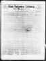 Thumbnail image of item number 1 in: 'San Antonio-Zeitung. (San Antonio, Tex.), Vol. 3, No. 35, Ed. 1 Saturday, March 1, 1856'.