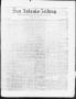 Thumbnail image of item number 1 in: 'San Antonio-Zeitung. (San Antonio, Tex.), Vol. 3, No. 16, Ed. 1 Saturday, October 13, 1855'.