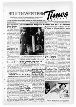 Southwestern Times (Houston, Tex.), Vol. 4, No. 16, Ed. 1 Thursday, January 8, 1948