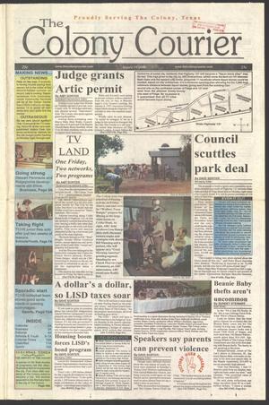 Primary view of The Colony Courier (The Colony, Tex.), Vol. [1], No. [38], Ed. 1 Wednesday, August 19, 1998