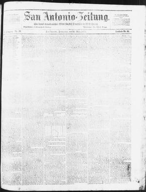 San Antonio-Zeitung. (San Antonio, Tex.), Vol. 2, No. 39, Ed. 1 Saturday, March 24, 1855
