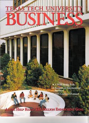 Primary view of object titled 'Texas Tech University Business, Fall 1998'.