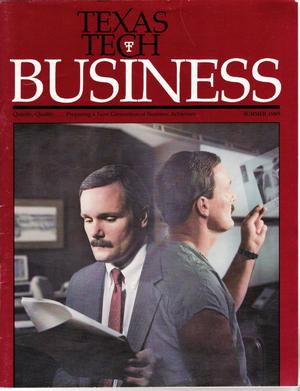 Primary view of object titled 'Texas Tech Business, Summer 1985'.
