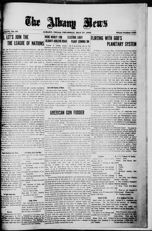 The Albany News (Albany, Tex.), Vol. 36, No. 50, Ed. 1 Thursday, May 27, 1920