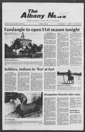 The Albany News (Albany, Tex.), Vol. 114, No. 2, Ed. 1 Thursday, June 22, 1989