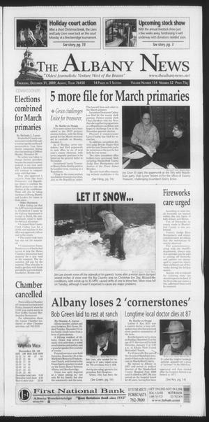 The Albany News (Albany, Tex.), Vol. 134, No. 32, Ed. 1 Thursday, December 31, 2009