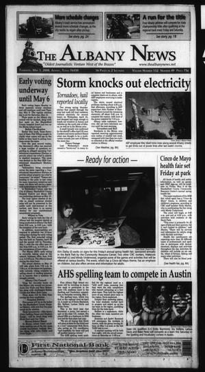 The Albany News (Albany, Tex.), Vol. 132, No. 49, Ed. 1 Thursday, May 1, 2008