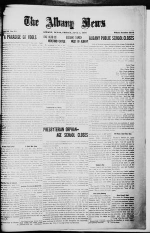 The Albany News (Albany, Tex.), Vol. 36, No. 51, Ed. 1 Friday, June 4, 1920