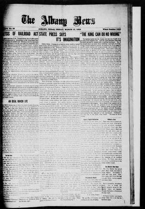 The Albany News (Albany, Tex.), Vol. 36, No. 39, Ed. 1 Friday, March 12, 1920