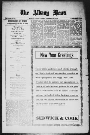 The Albany News (Albany, Tex.), Vol. 32, No. 30, Ed. 1 Friday, December 31, 1915