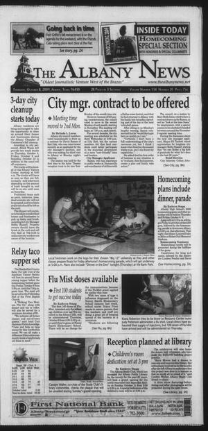 The Albany News (Albany, Tex.), Vol. 134, No. 20, Ed. 1 Thursday, October 8, 2009