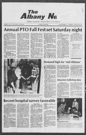 The Albany News (Albany, Tex.), Vol. 114, No. 20, Ed. 1 Thursday, October 26, 1989