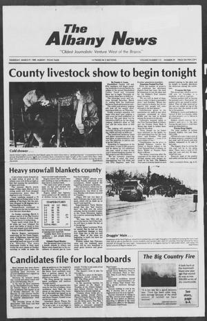 The Albany News (Albany, Tex.), Vol. 113, No. 39, Ed. 1 Thursday, March 9, 1989