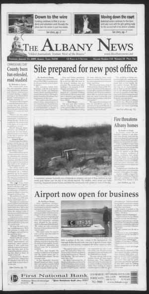 The Albany News (Albany, Tex.), Vol. 133, No. 34, Ed. 1 Thursday, January 15, 2009
