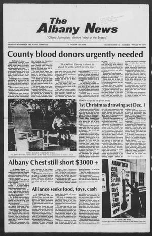 The Albany News (Albany, Tex.), Vol. 115, No. 25, Ed. 1 Thursday, November 29, 1990