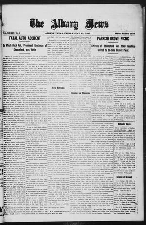 The Albany News (Albany, Tex.), Vol. 34, No. 6, Ed. 1 Friday, July 13, 1917